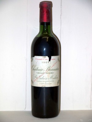Grands vins Saint-Julien Château Branaire Duluc-Ducru 1961