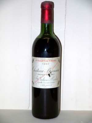 Grands vins Italie Château Branaire Duluc-Ducru 1961