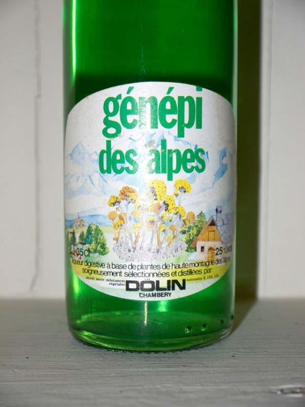 Génépi des Alpes 40° certifié AB bouteille 70 cl : Spiritueux
