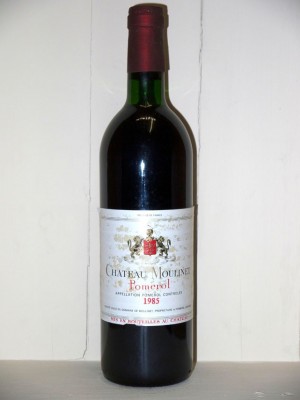 Grands vins Pomerol - Lalande de Pomerol Château Moulinet 1985