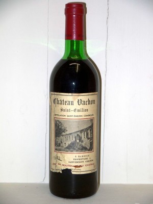 Grands crus Pomerol - Lalande de Pomerol Château Vachon 1982