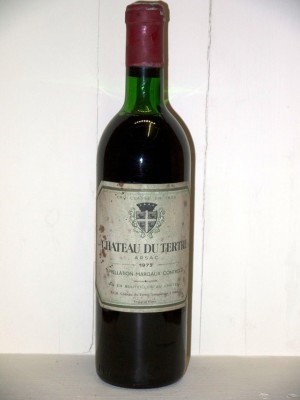 Grands vins Pessac-Léognan - Graves Château du Terte 1973