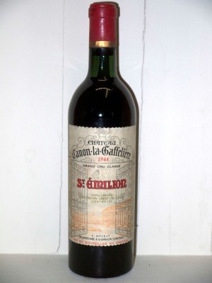 Grands vins Chassagne-Montrachet - Puligny-Montrachet Château Canon la Gaffelière 1964
