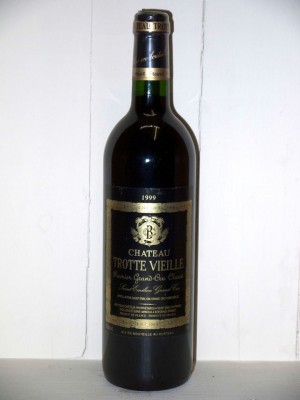 Grands vins Pessac-Léognan - Graves Château Trotte Vieille 1999