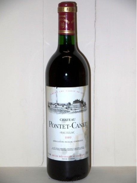 Château Pontet Canet 1989