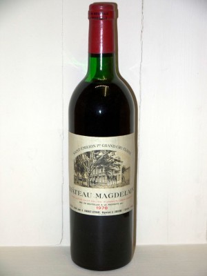 Grands vins Saint-Estèphe Château Magdelaine 1978