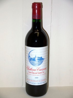 Grands vins Haut-Médoc Château Cruzeau 1989