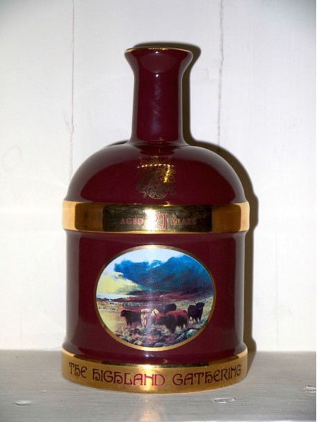 The highland Gathering aged 21 years special réserve whisky in case