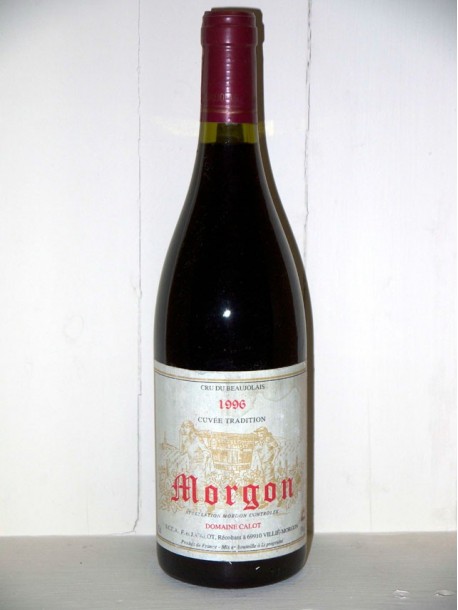 Morgon 1996 cuvée tradition Domaine Calot