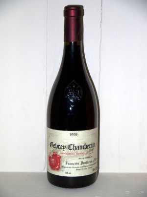 Grands vins Gevrey-Chambertin Gevrey-Chambertin 1998 Domaine François Protheau