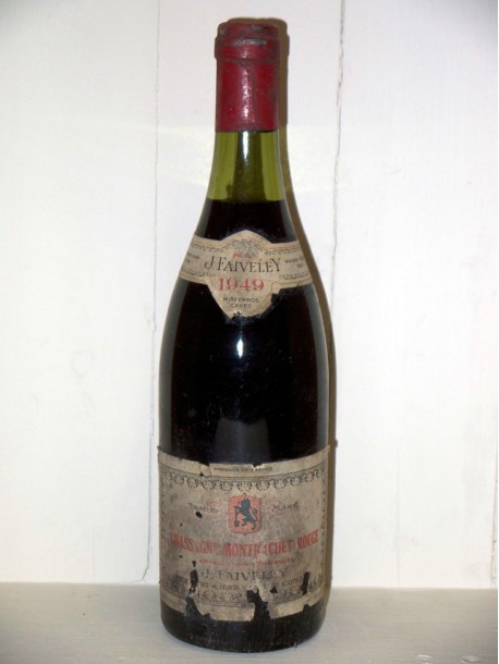 Chassagne Montrachet rouge 1949 Domaine Faiveley
