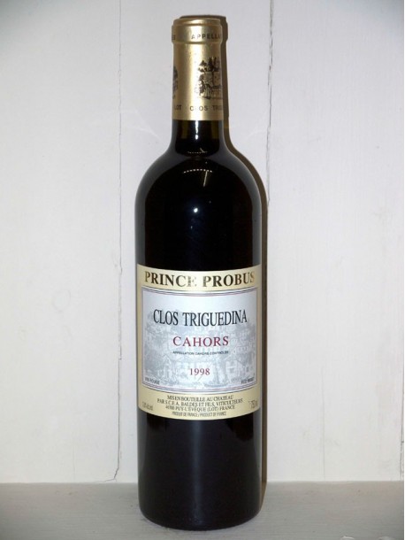 Clos Triguenida "Prince Probus" 1998 cahors