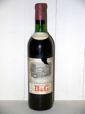 Grands vins Pauillac Château Lafite Rothschild 1966