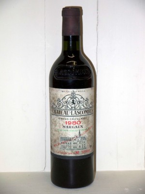 Grands vins Margaux Château Lascombes 1980