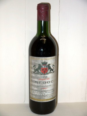  Grand vin de médoc 1959 H Brayel