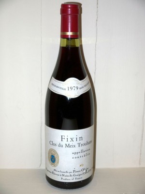 Grands vins Fixin Fixin "Clos du meix trouhans" 1979 Pierre Olivier