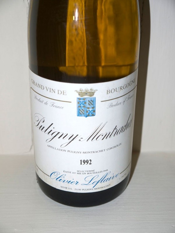 Puligny Montrachet1992 Olivier Leflaive
