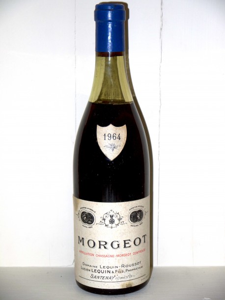 Morgeot 1964 Chassagne-Morgeot Domaine Lequin-Roussot