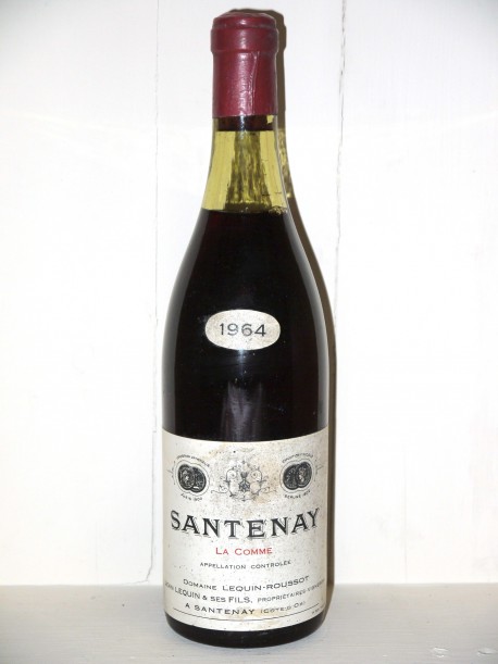 Santenay "La Comme" 1964 Domaine Lequin-Roussot