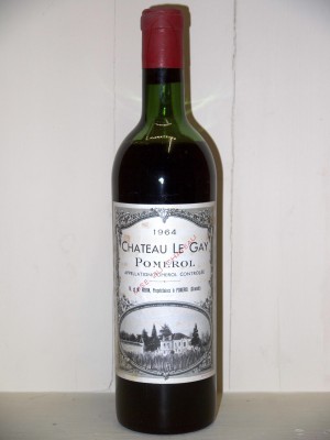 Vins anciens Pomerol - Lalande de Pomerol Château Le Gay 1964