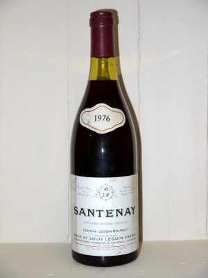  Santenay 1976 Domaine Lequin-Roussot