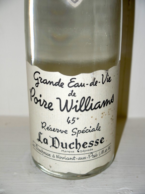Grande eau-de-vie de poire williams Reserve Speciale La Duchesse