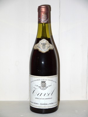 Grands vins Autres appellations de la Vallée du Rhône Tavel 1957 Maison Delas Frères