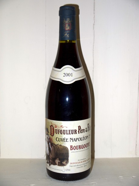 Bourgogne 2001 "Cuvée Napoleon 1er" Dufouleur  Père et fils