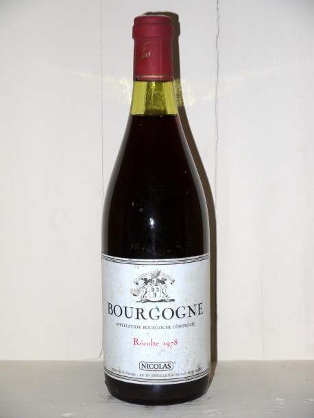 Bourgogne 1978 Nicolas