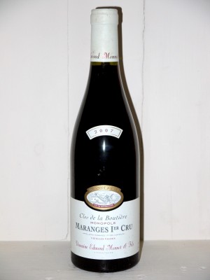 Maranges 1er Cru 2007 Vieilles Vignes "Clos de la Boutière" Domaine Edmond Monnot & fils