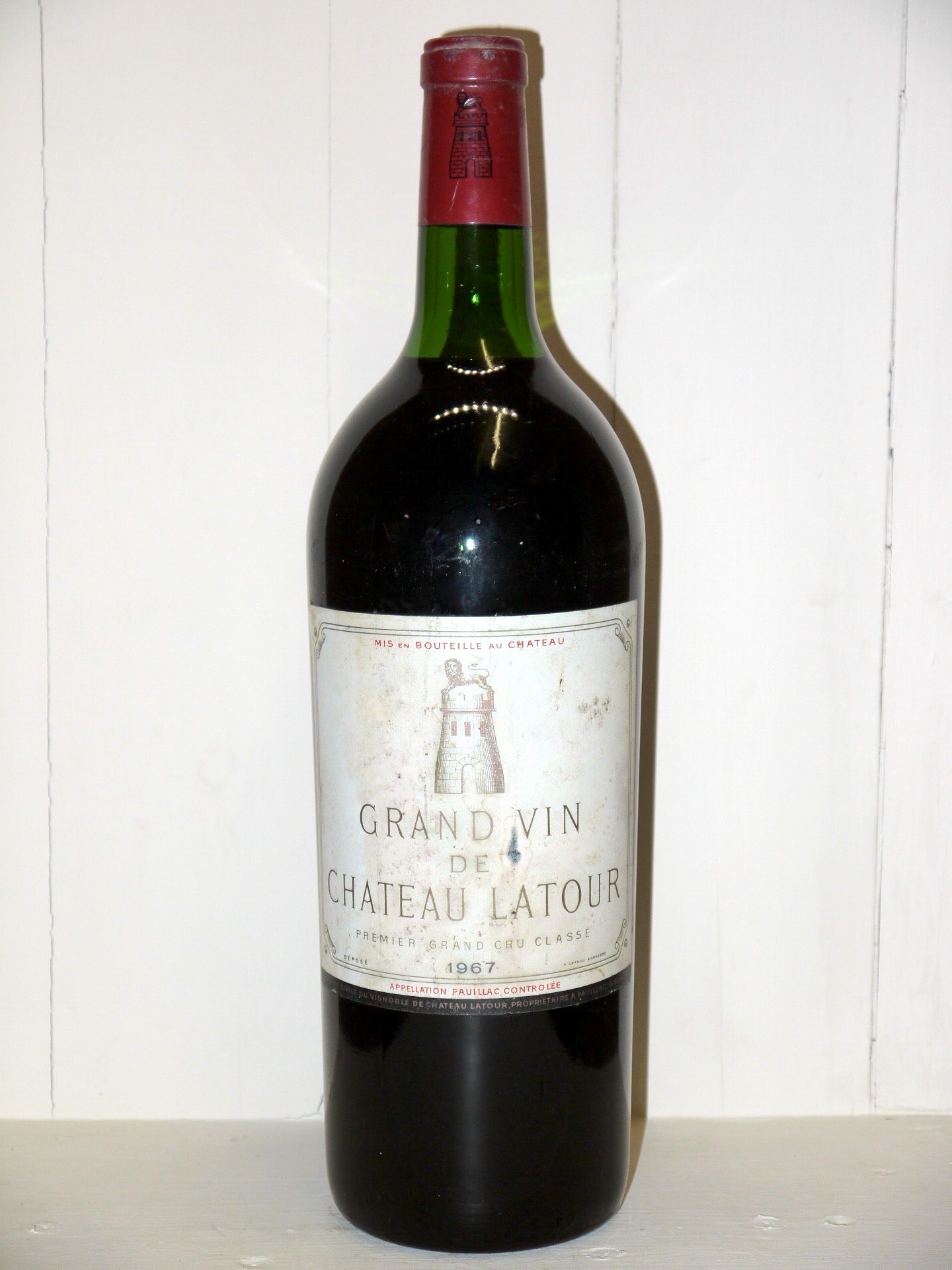 Magnum Château Latour 1967 - great wine Bottles in Paradise | Au