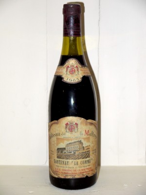 Vins grands crus Autres appellations de Bourgogne Château de la Maltroye Santenay "La Comme" 1985