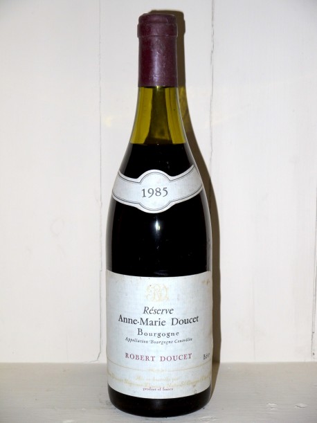 Bourgogne "Réserve Anne-Marie Doucet" 1985 Maison Robert Doucet
