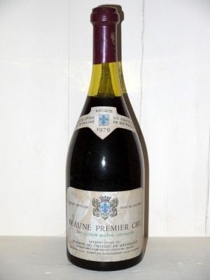 Vins de collection Beaune - Savigny-les-Beaune Beaune 1er Cru 1979 Domaine du Château de Meursault