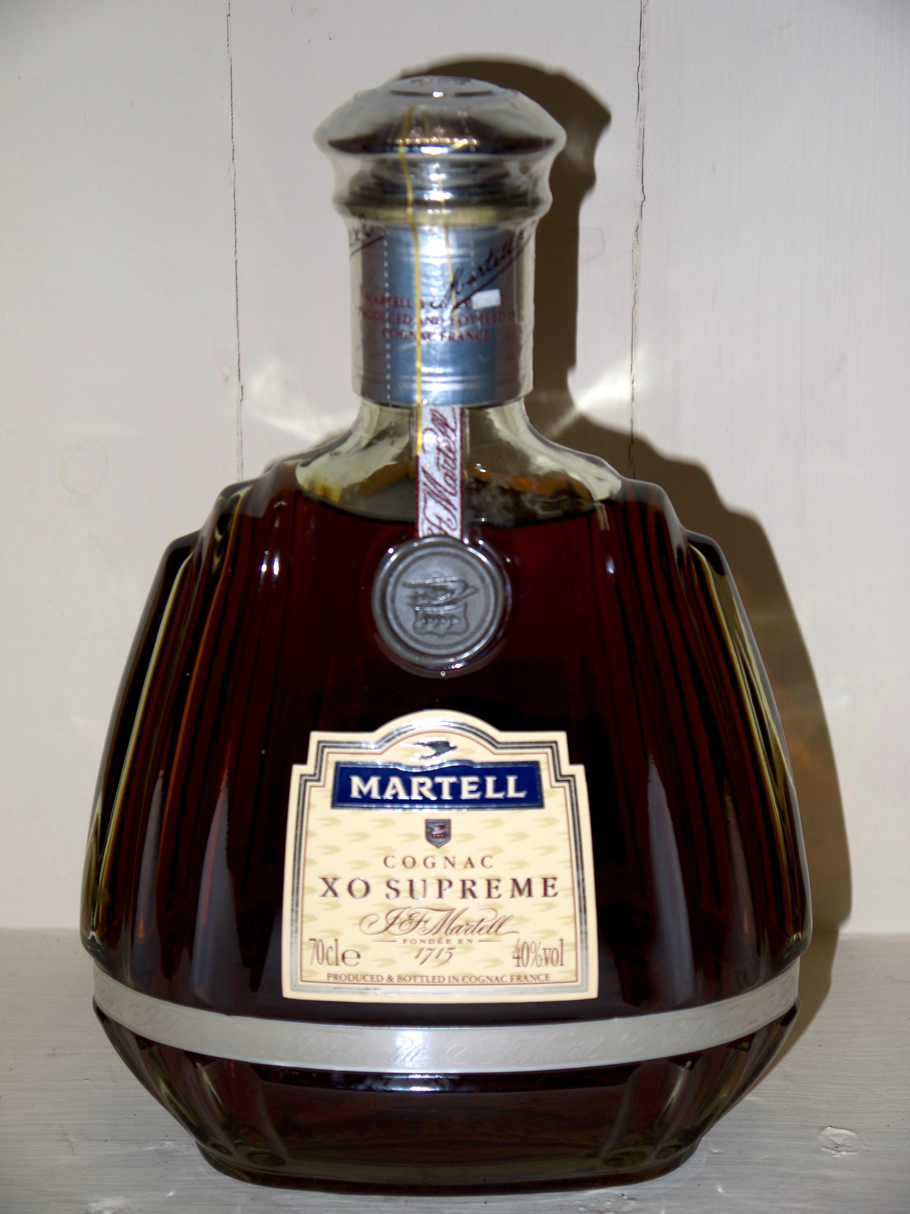 Cognac Martell XO Suprême en coffret - great wine Bottles in