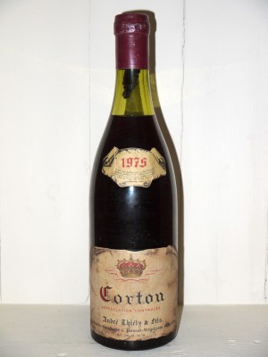 Vins anciens Aloxe Corton Corton 1975 André Thiély et Fils