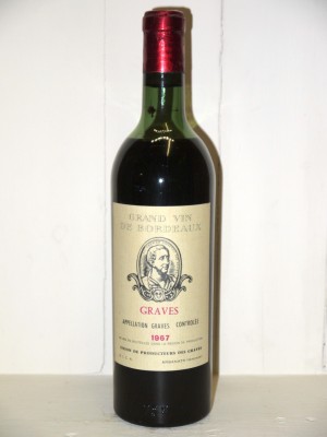 Grands vins Pessac-Léognan - Graves Graves 1967 Union des Producteurs de Graves