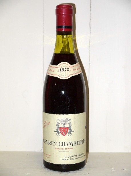 Gevrey-Chambertin "Vieilles Vignes" 1973 Domaine Geantet-Pansiot