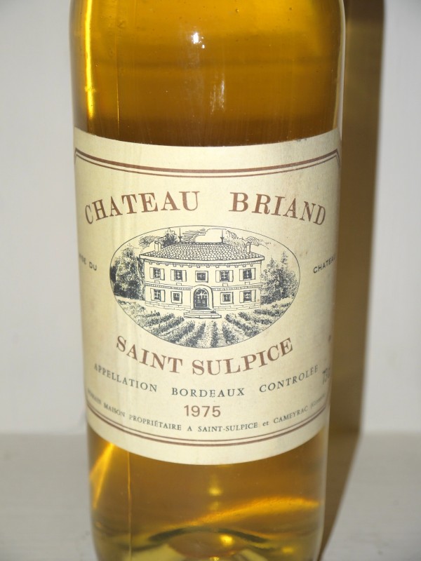 Château Briand Saint Sulpice 1975 - great wine Bottles in Paradise