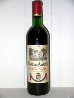Grands vins Saint-Estèphe Château Canteloup 1970